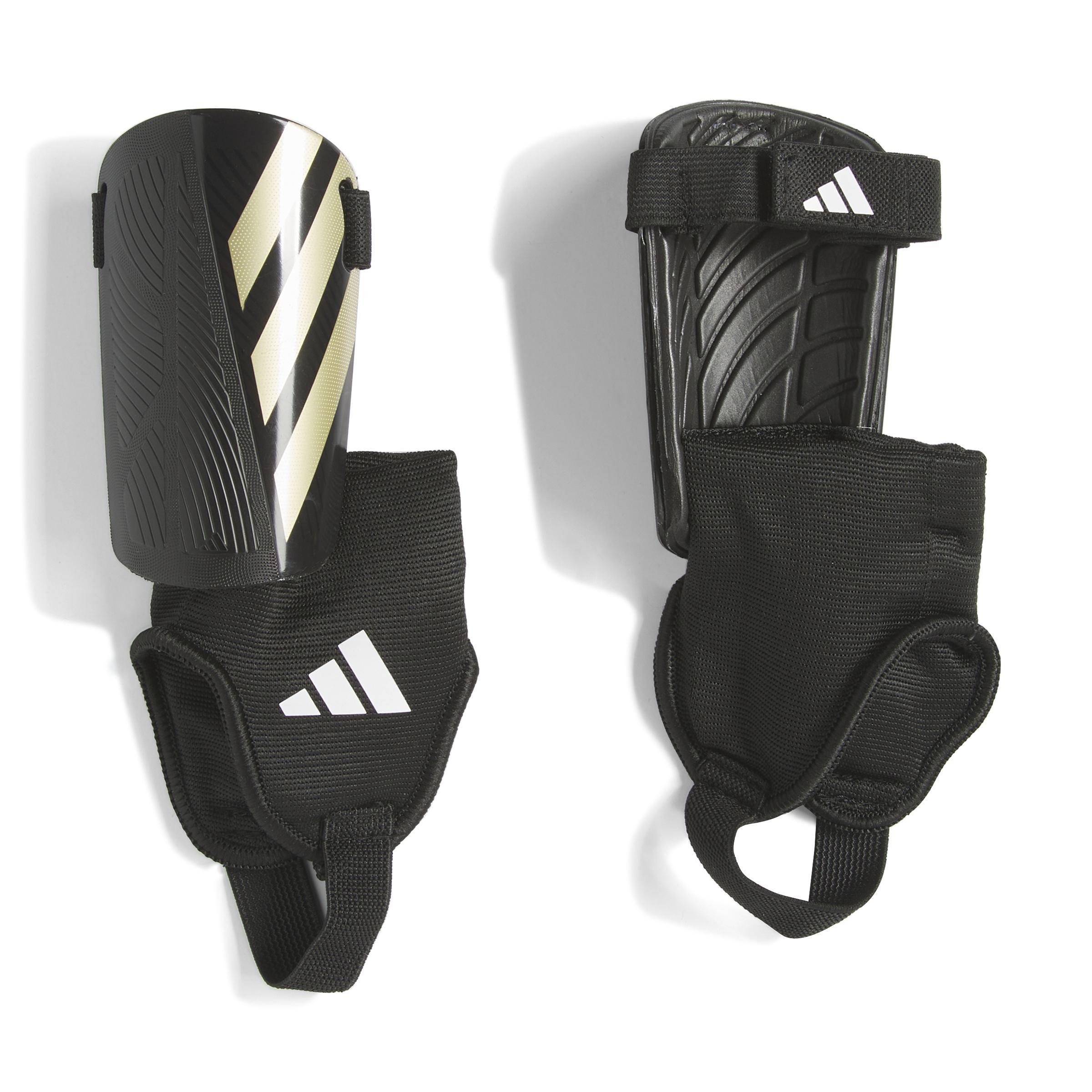 Unisex Tiro Match Shin Guards, Black, , large image number 0