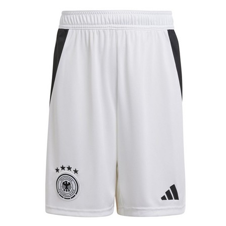 Kids Boys Germany 24 Home Shorts, White, A701_ONE, large image number 0