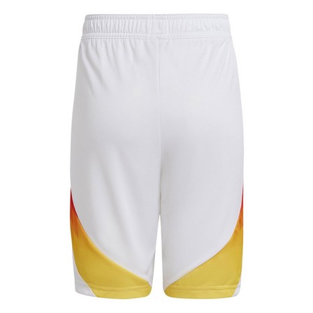 Kids Boys Germany 24 Home Shorts, White, A701_ONE, large image number 1