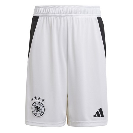 Kids Boys Germany 24 Home Shorts, White, A701_ONE, large image number 5