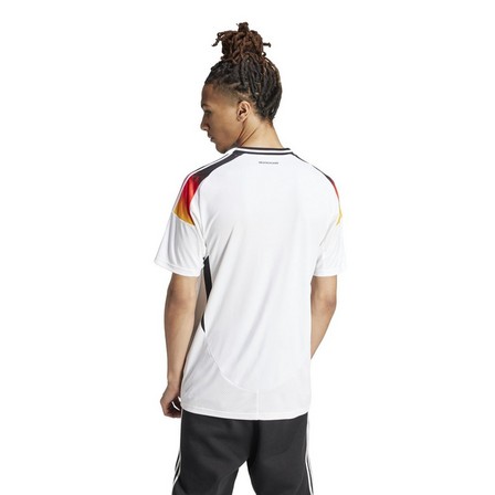Men Germany 24 Home Jersey, White, A701_ONE, large image number 3
