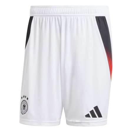 Men Germany 24 Home Shorts, White, A701_ONE, large image number 0