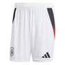 Men Germany 24 Home Shorts, White, A701_ONE, thumbnail image number 0