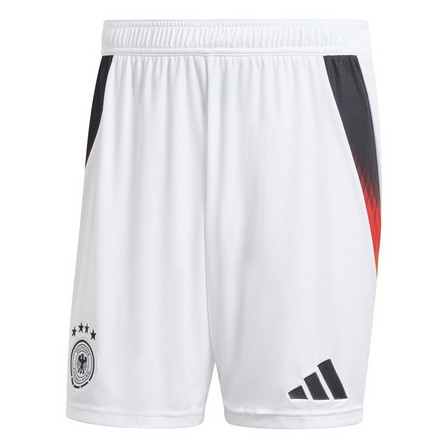 Men Germany 24 Home Shorts, White, A701_ONE, large image number 2