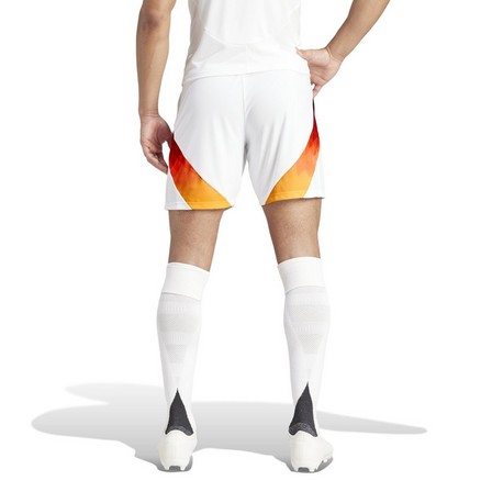 Men Germany 24 Home Shorts, White, A701_ONE, large image number 3
