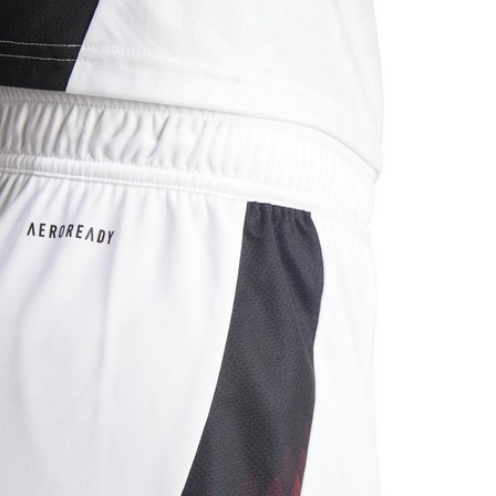 Men Germany 24 Home Shorts, White, A701_ONE, large image number 4