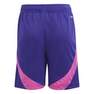 Kids Boys Germany 24 Away Shorts Kids, Purple, A701_ONE, thumbnail image number 1