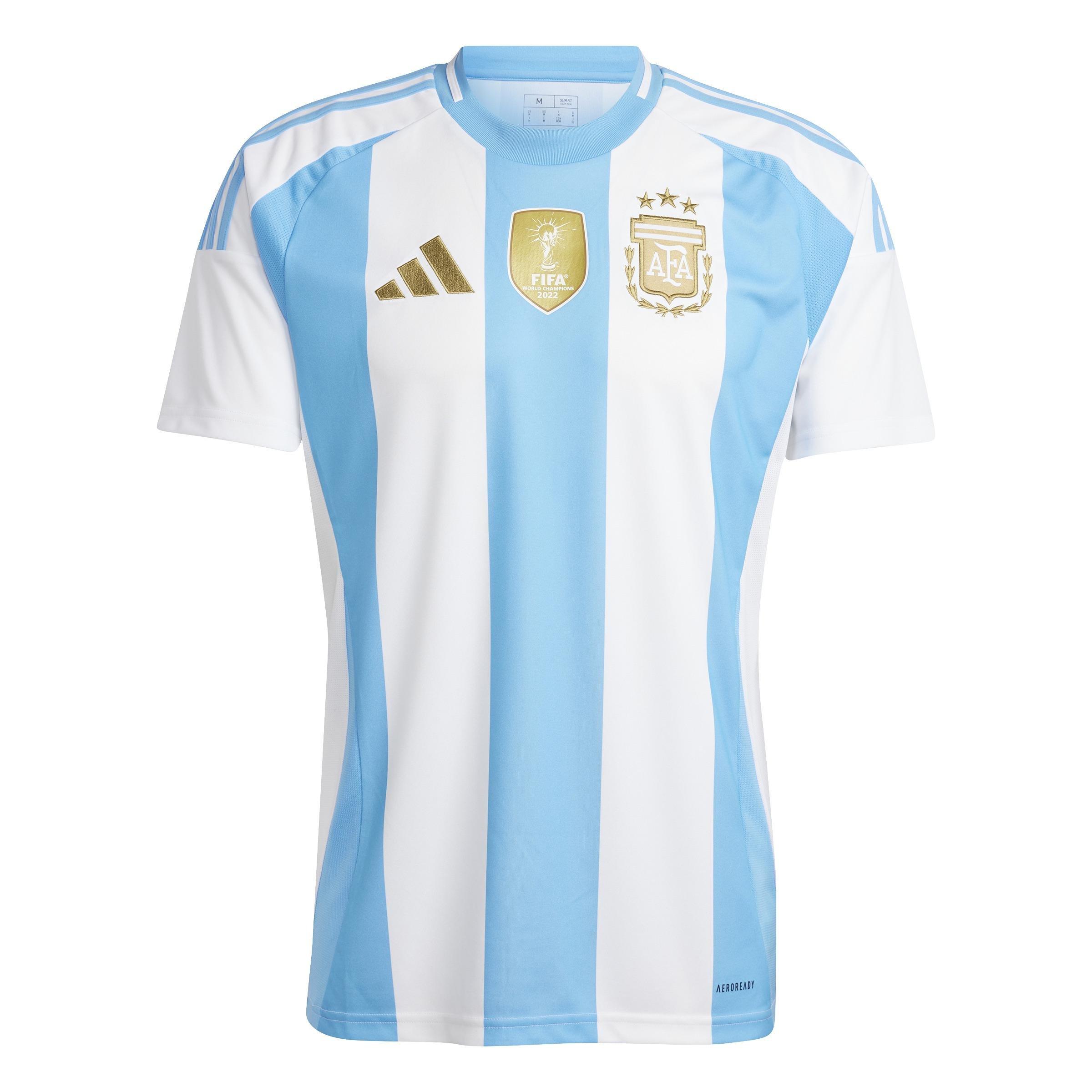 Men Argentina 24 Home Jersey, White, A701_ONE, large image number 2