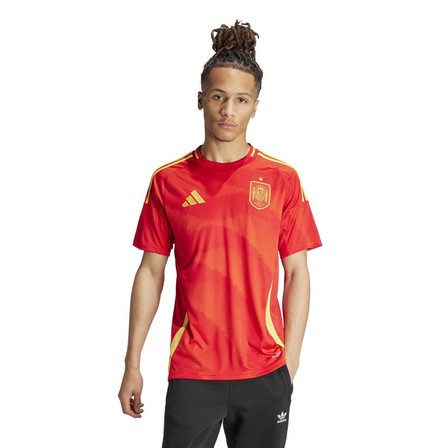 Men Spain 24 Home Jersey, Red, A701_ONE, large image number 1