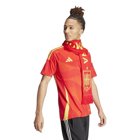 Men Spain 24 Home Jersey, Red, A701_ONE, large image number 3