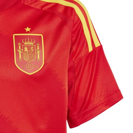Kids Boys Spain 24 Home Jersey, Red, A701_ONE, large image number 2