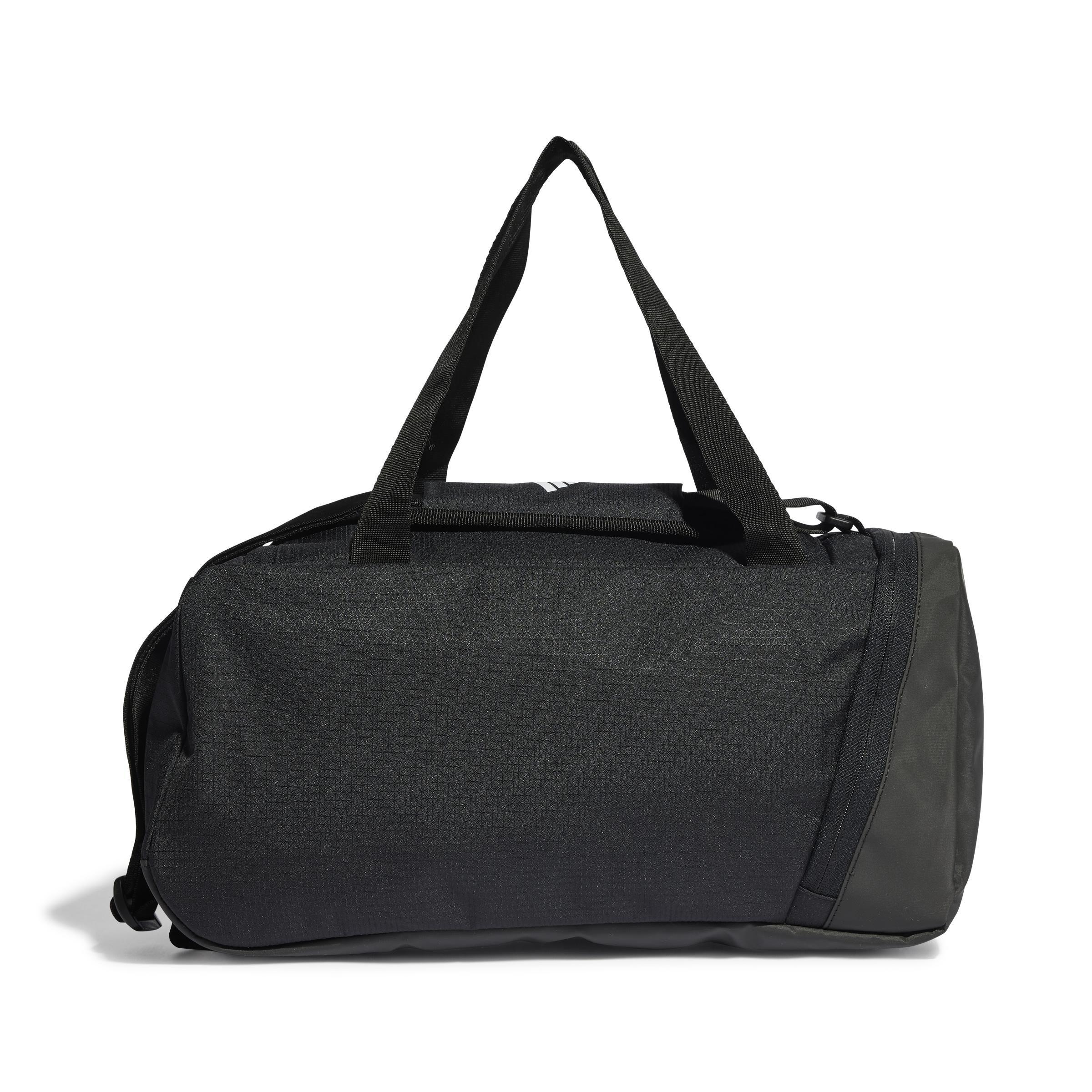 Unisex Essentials 3-Stripes Duffel Bag XSmall, Black, A701_ONE, large image number 3