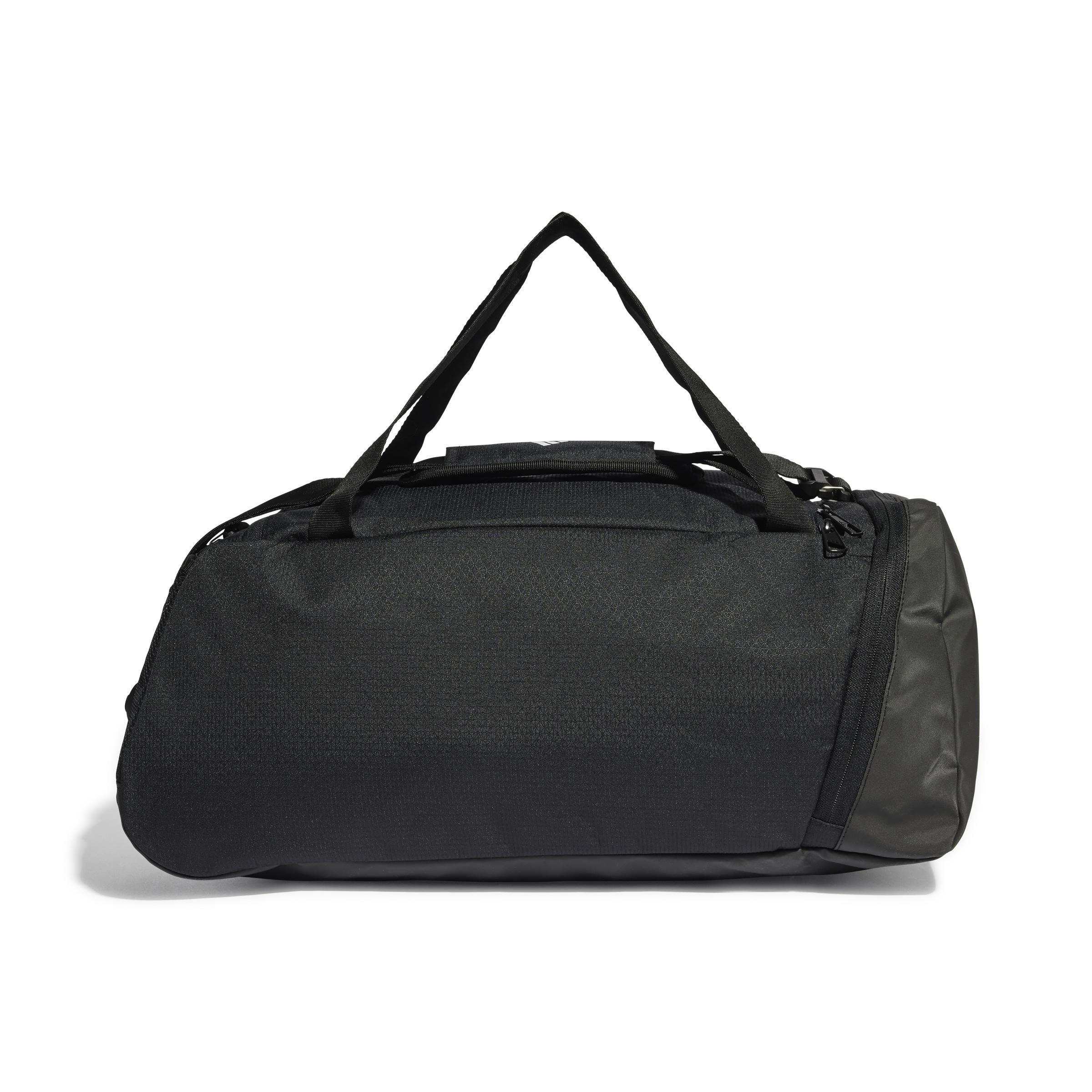 Unisex Essentials 3-Stripes Small Duffel Bag, Black, A701_ONE, large image number 3