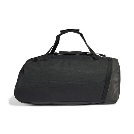 Unisex Essentials 3-Stripes Duffel Bag, Black, A701_ONE, large image number 3
