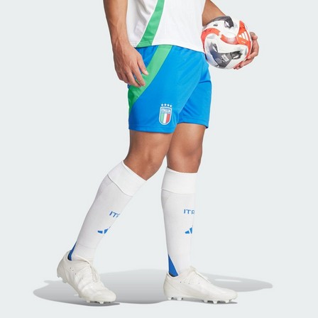 Men Italy 24 Away Shorts, Blue, A701_ONE, large image number 2