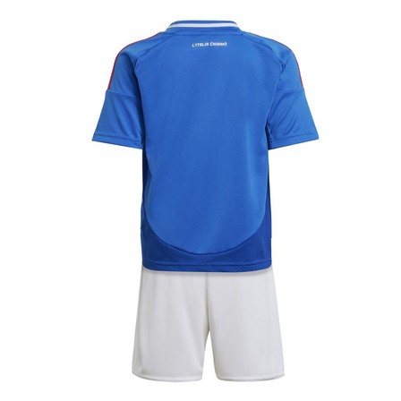 Kids Unisex Italy 24 Home Mini Kit, Blue, A701_ONE, large image number 1