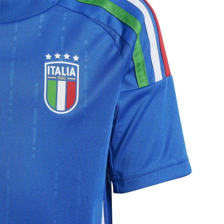 Kids Unisex Italy 24 Home Mini Kit, Blue, A701_ONE, large image number 4