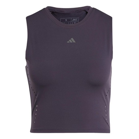 Women Hiit Crop Heat.Rdy Tank Top, Purple, A701_ONE, large image number 1