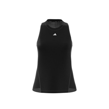 Women Designed For Training Tank Top, Black, A701_ONE, large image number 8
