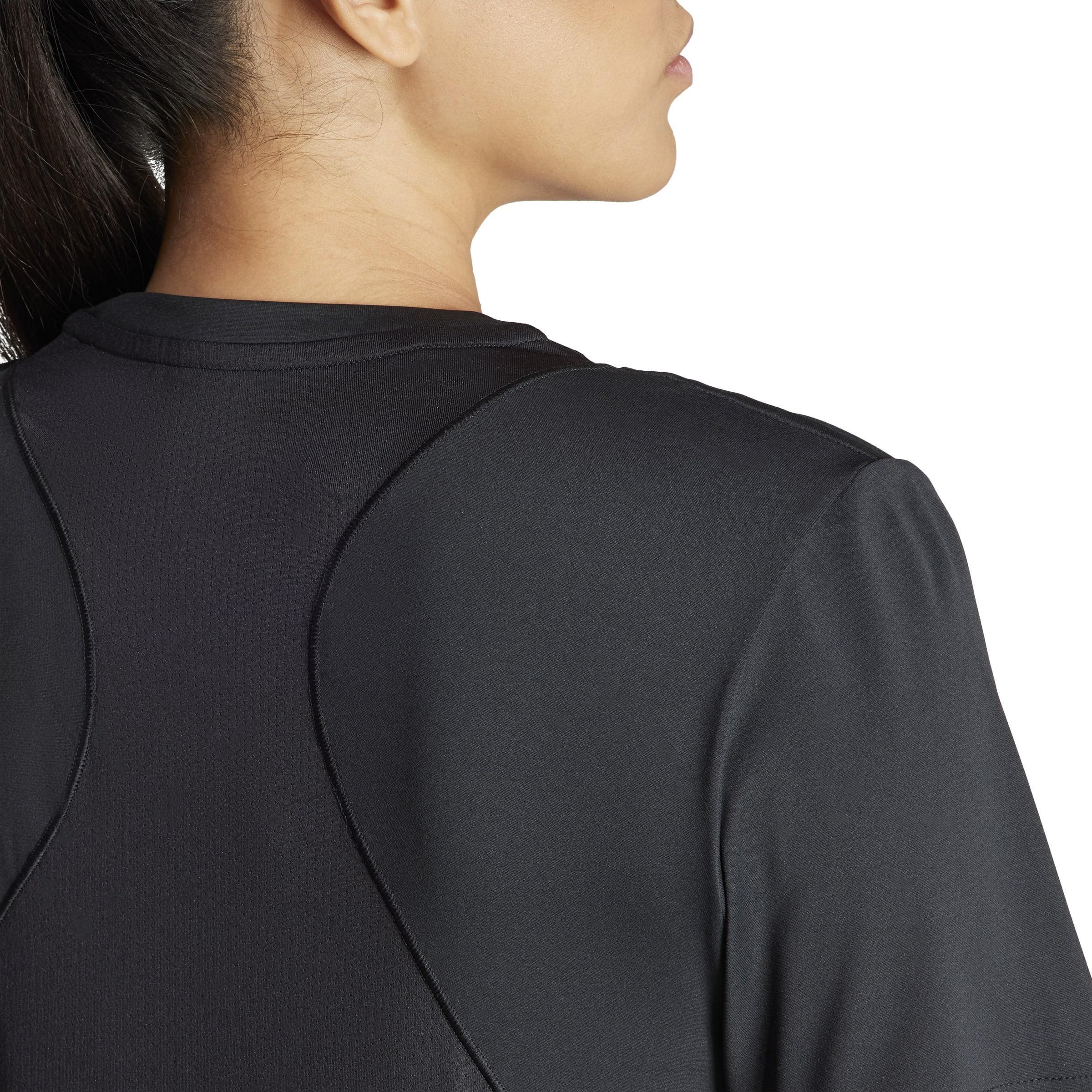 Designed for Training T-Shirt, Black, A701_ONE, large image number 4