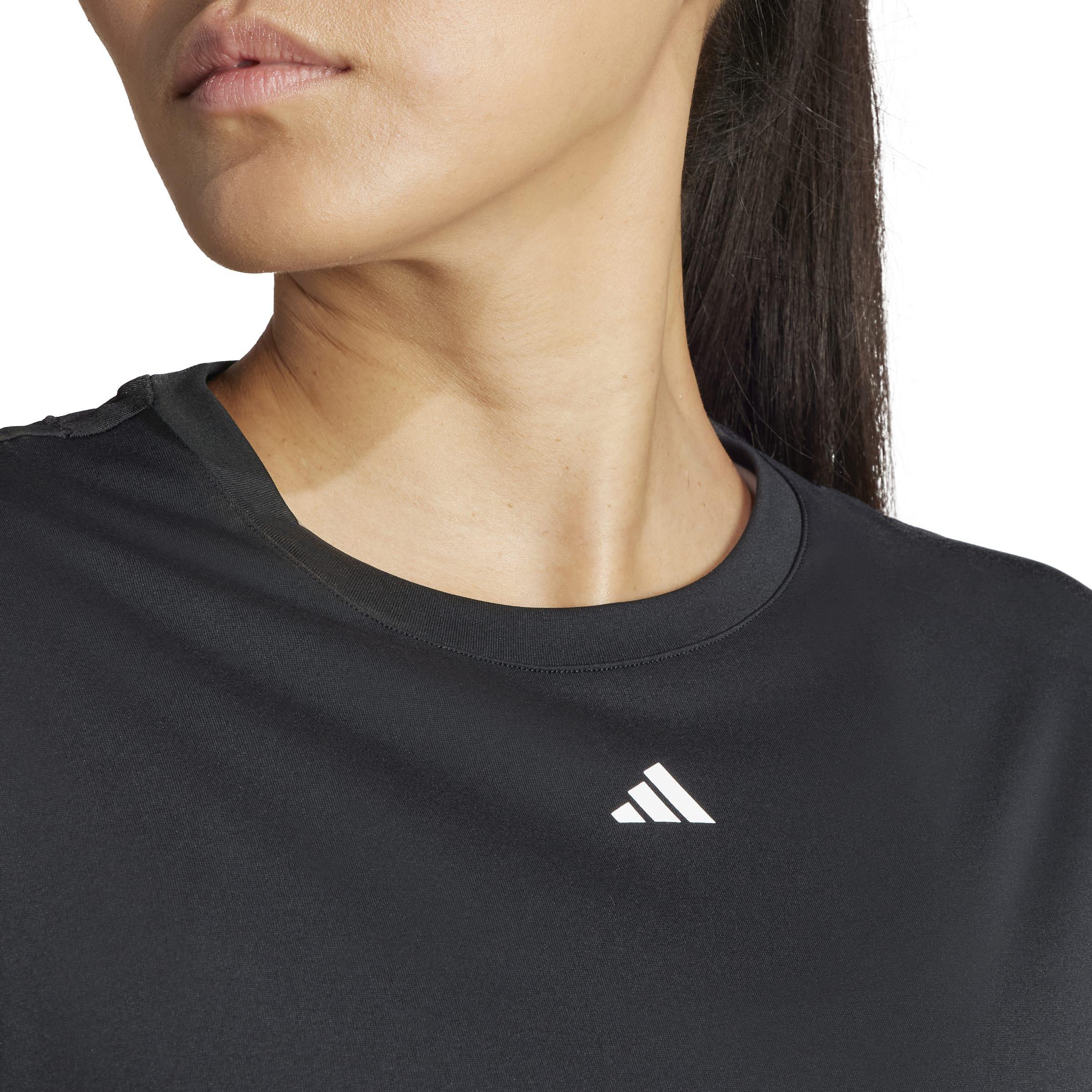 Designed for Training T-Shirt, Black, A701_ONE, large image number 5