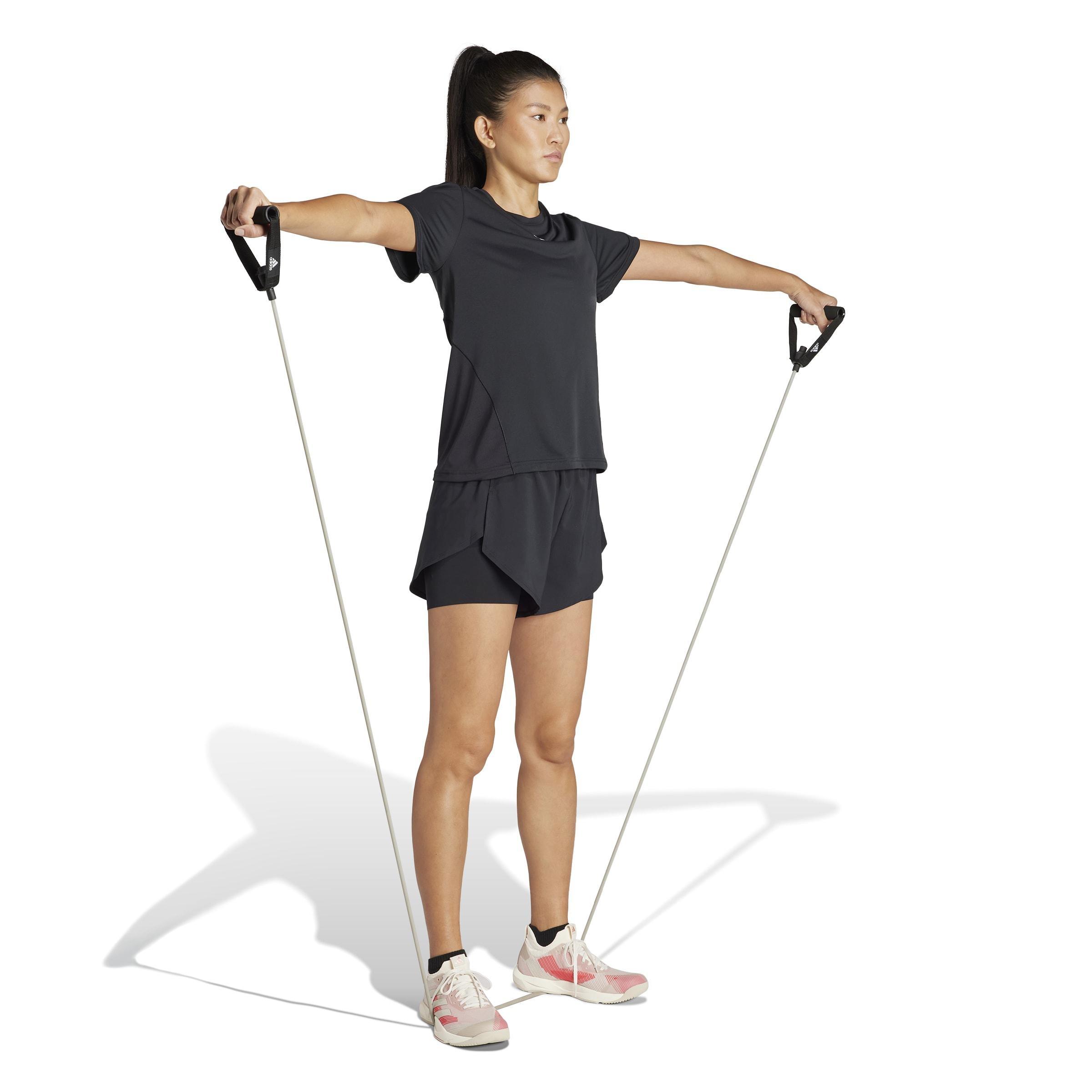 Designed for Training T-Shirt, Black, A701_ONE, large image number 14