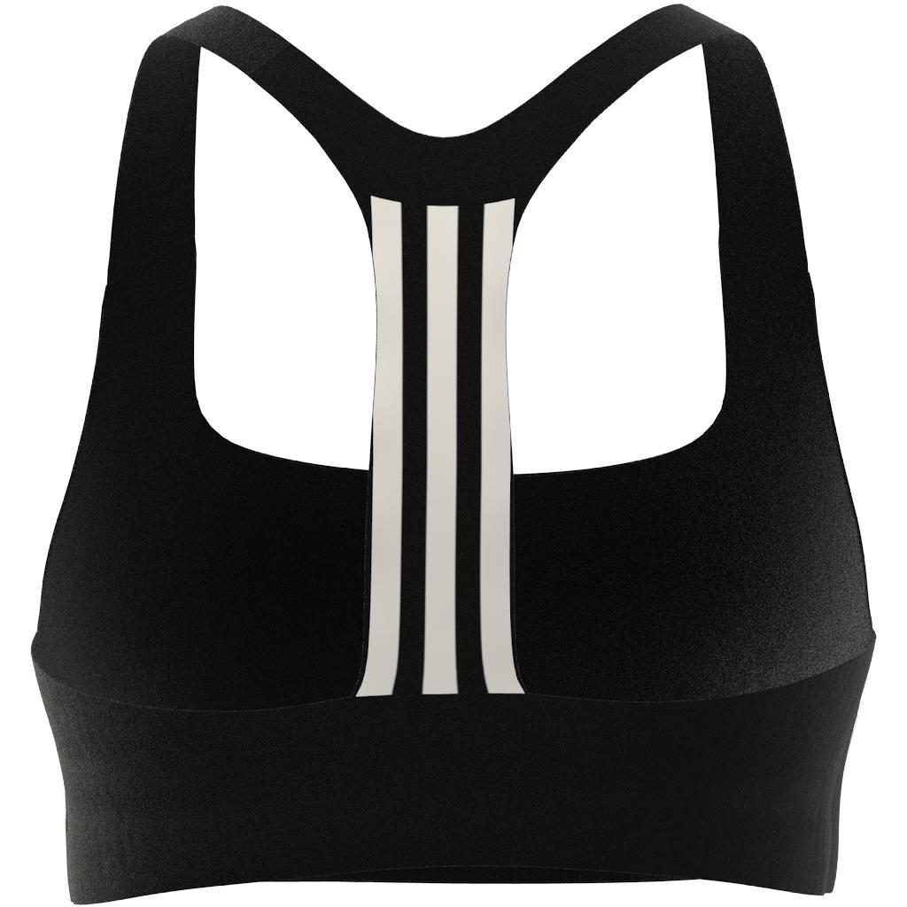 Women Powerimpact Training Medium-Support Bra, Black, A701_ONE, large image number 14