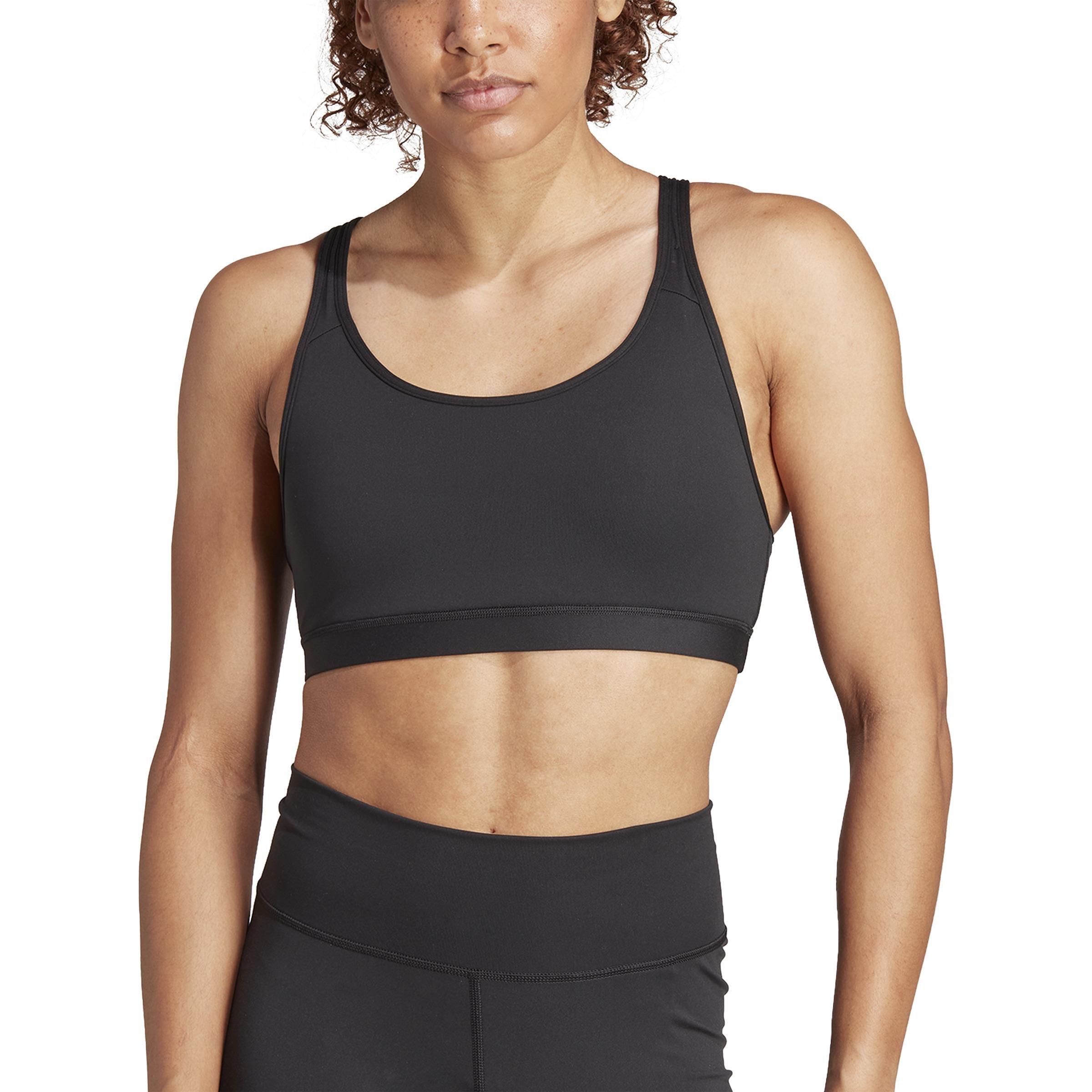 All Me Essentials Medium-Support Bra, Black, , large image number 1