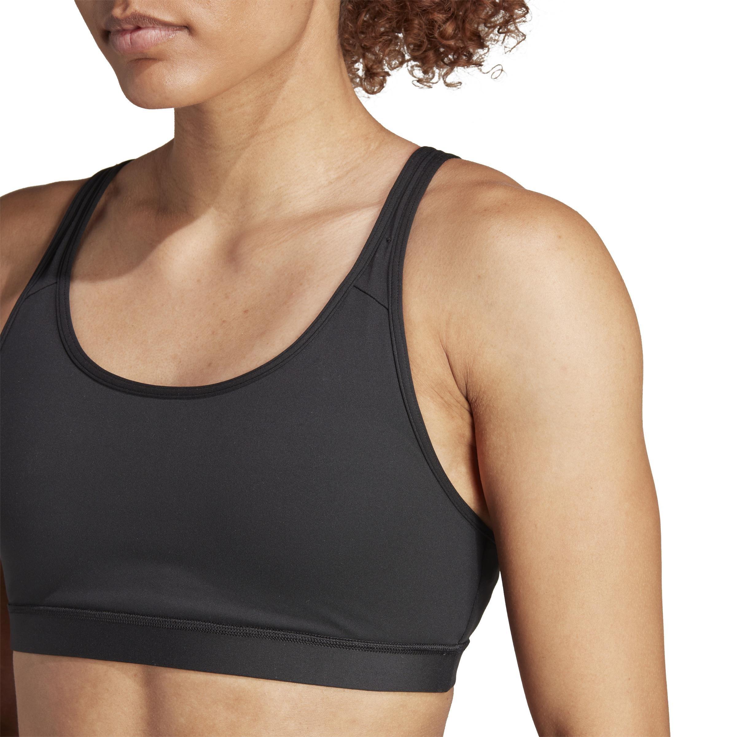 All Me Essentials Medium-Support Bra, Black, , large image number 5