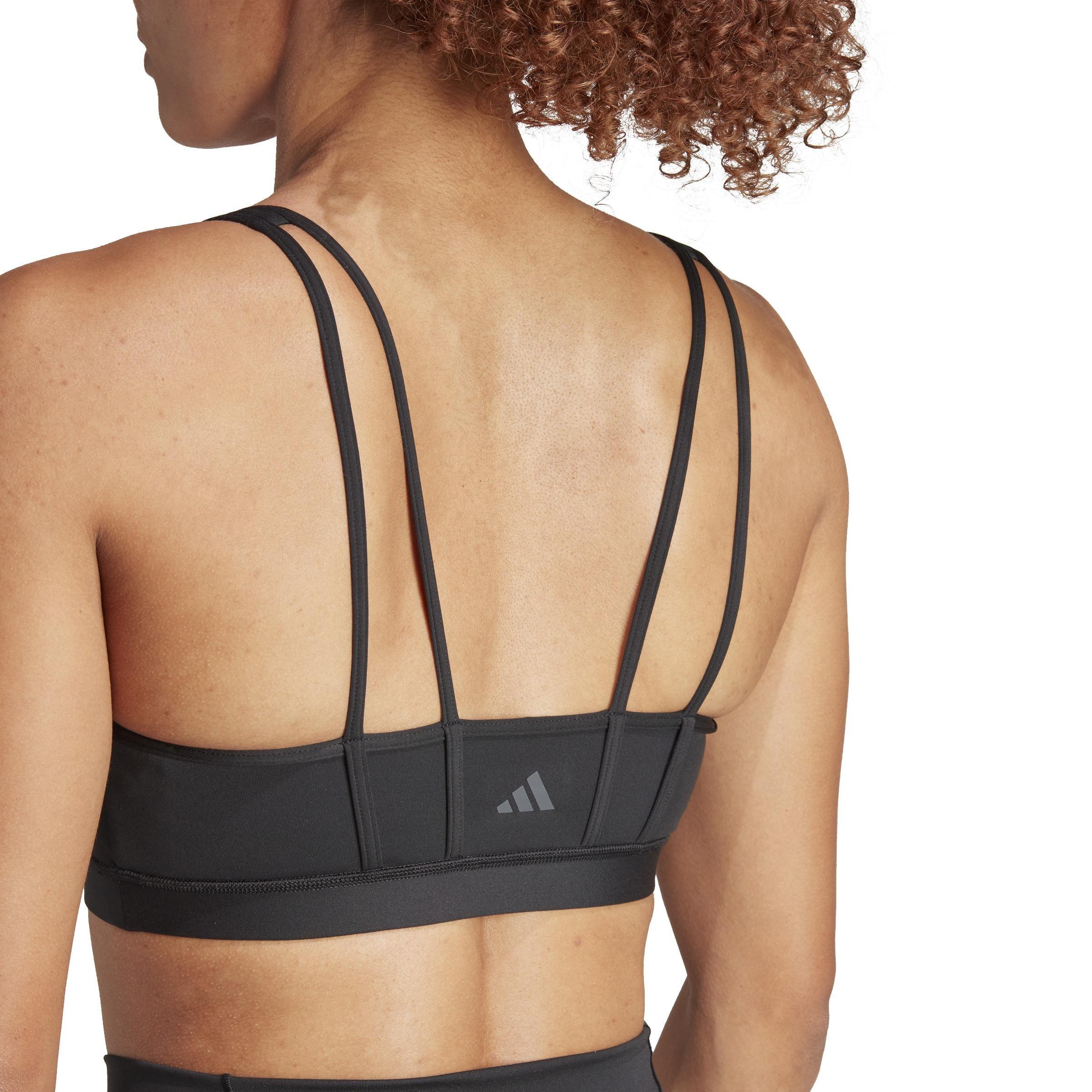 All Me Essentials Medium-Support Bra, Black, , large image number 6