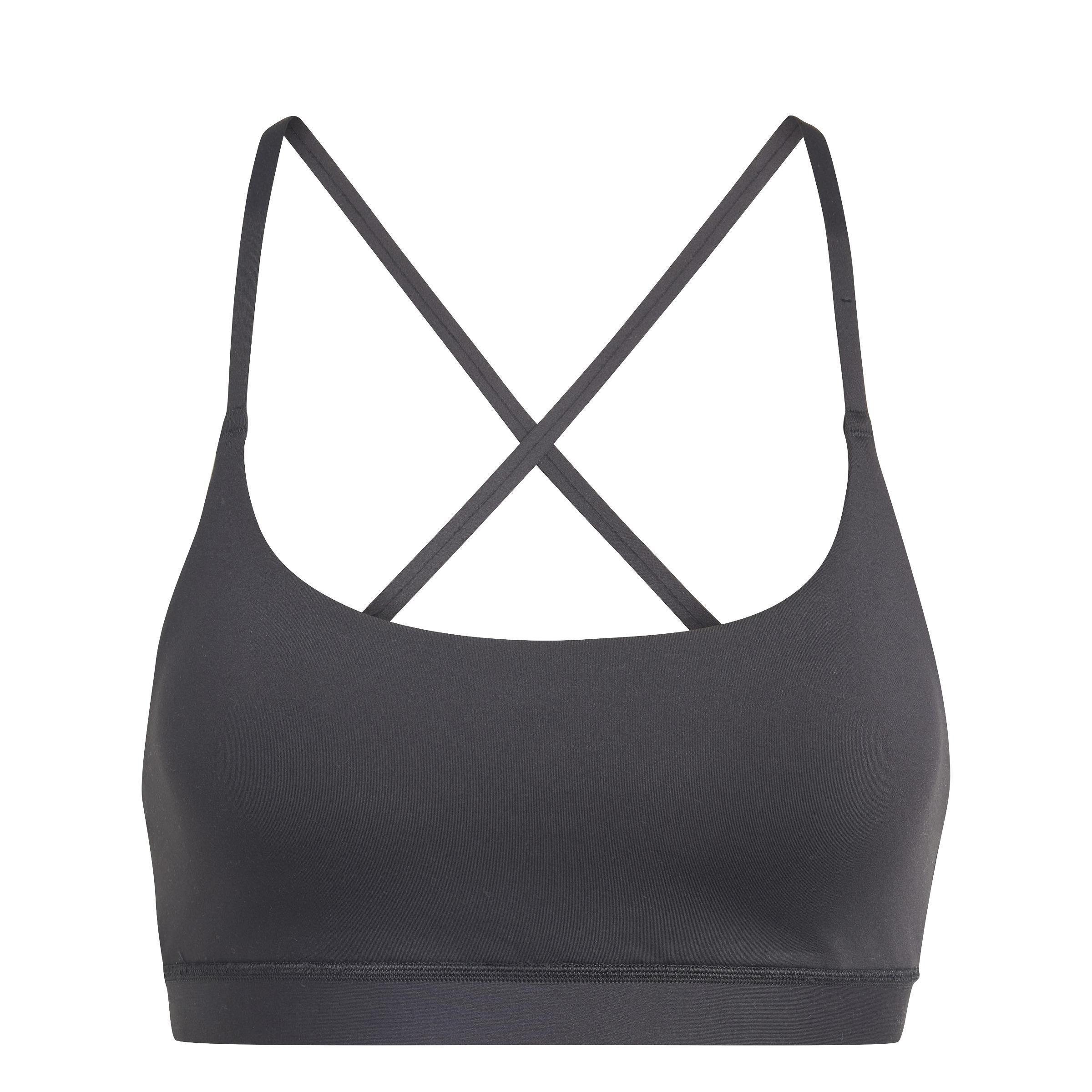 adidas - Women All Me Light Support Bra, Black