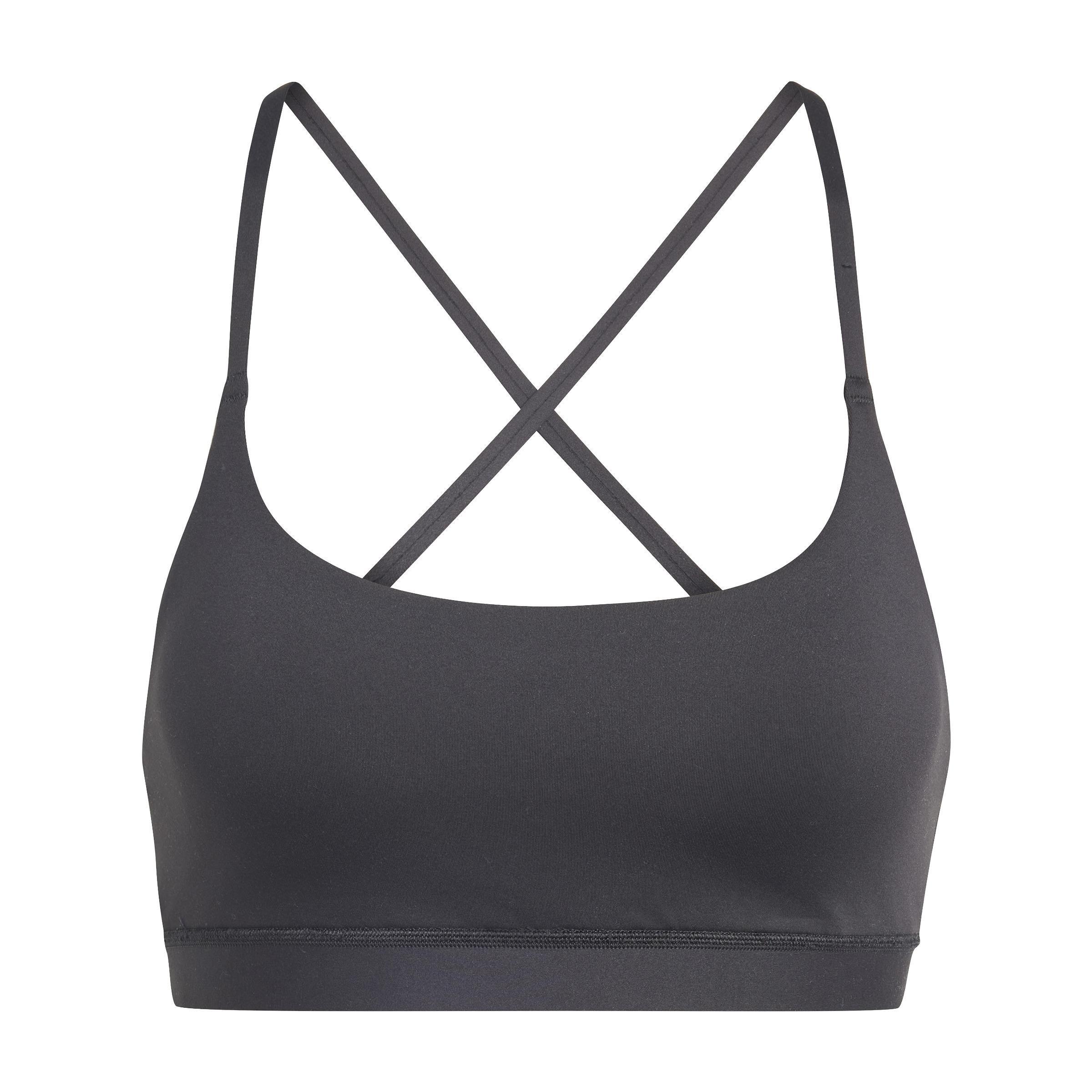 adidas - Women All Me Light Support Bra, Black