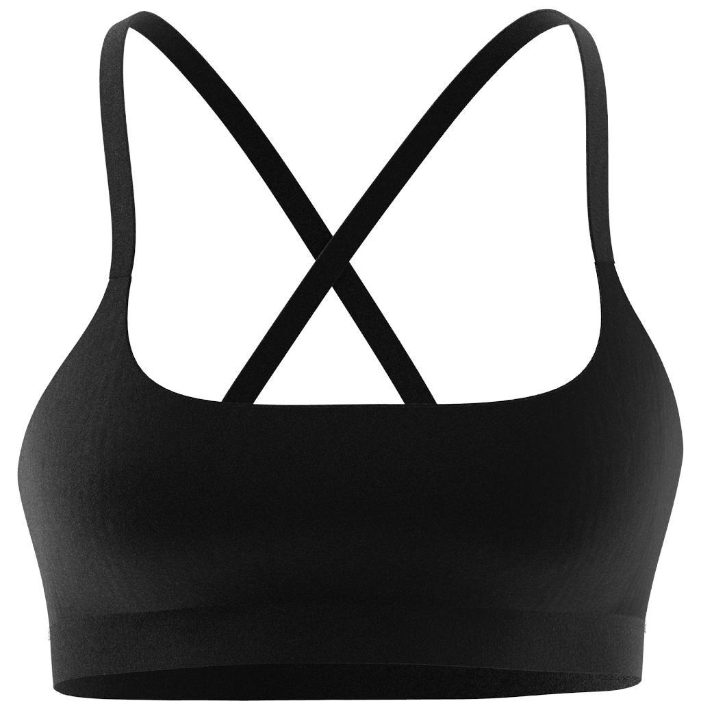 adidas - Women All Me Light Support Bra, Black