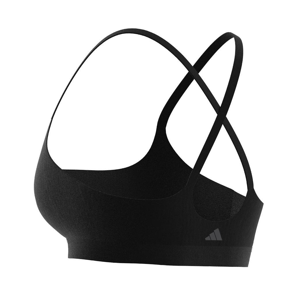 All Me Strappy Bra Black DH3641  Strappy bra, Adidas sports bra