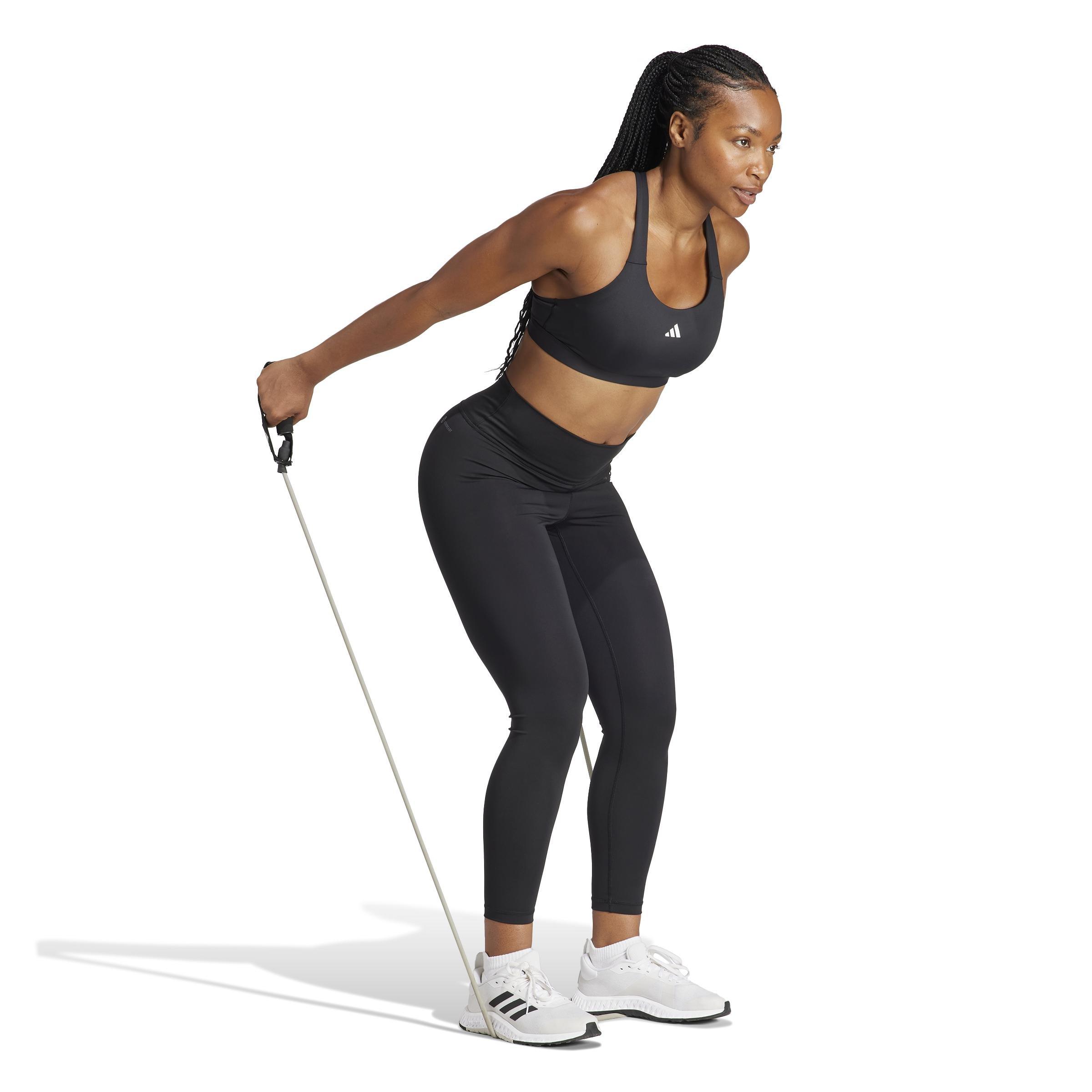 Tlrdreact Training High-Support Bra, Black, , large image number 0