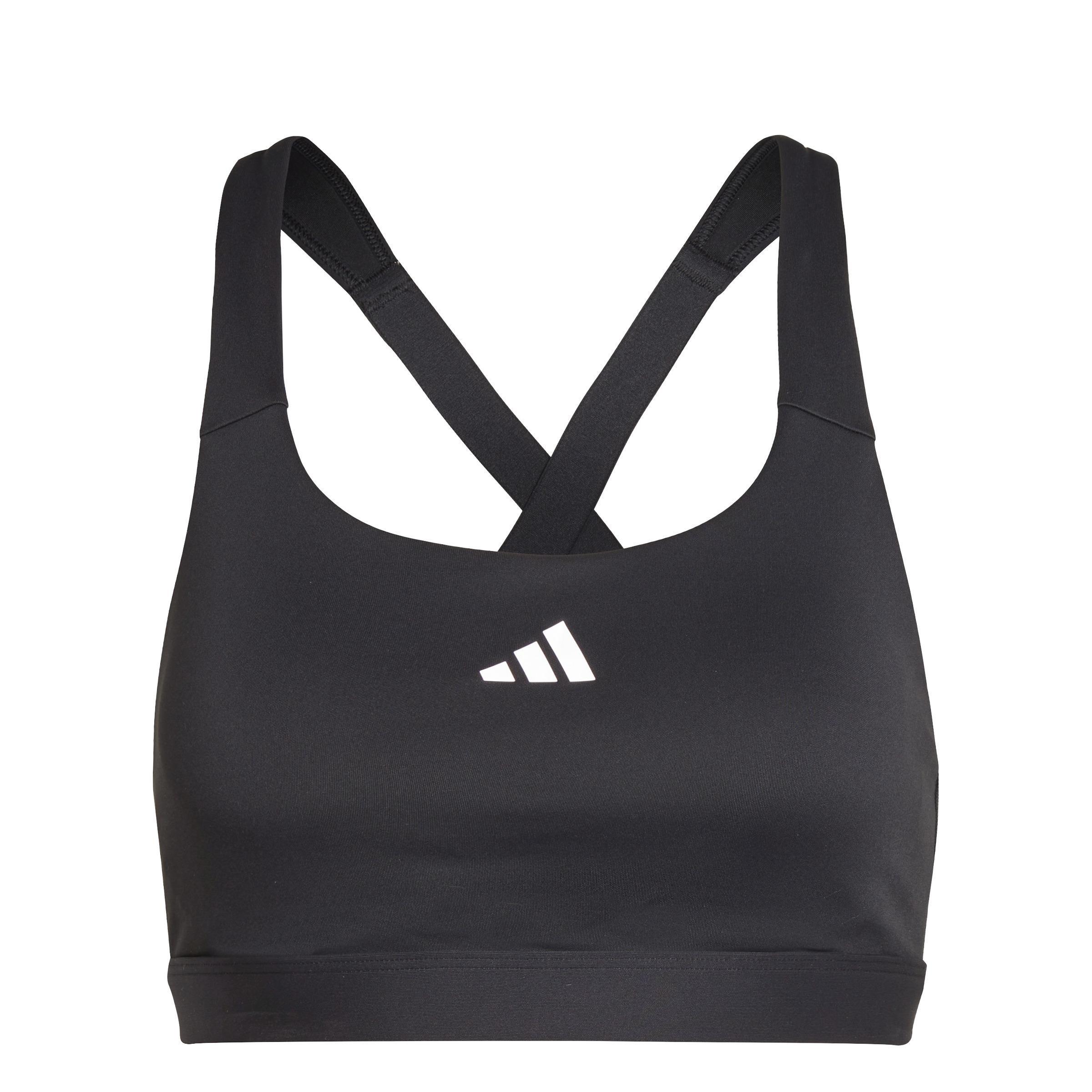 adidas - Women Tlrdreact Training High-Support Bra, Black