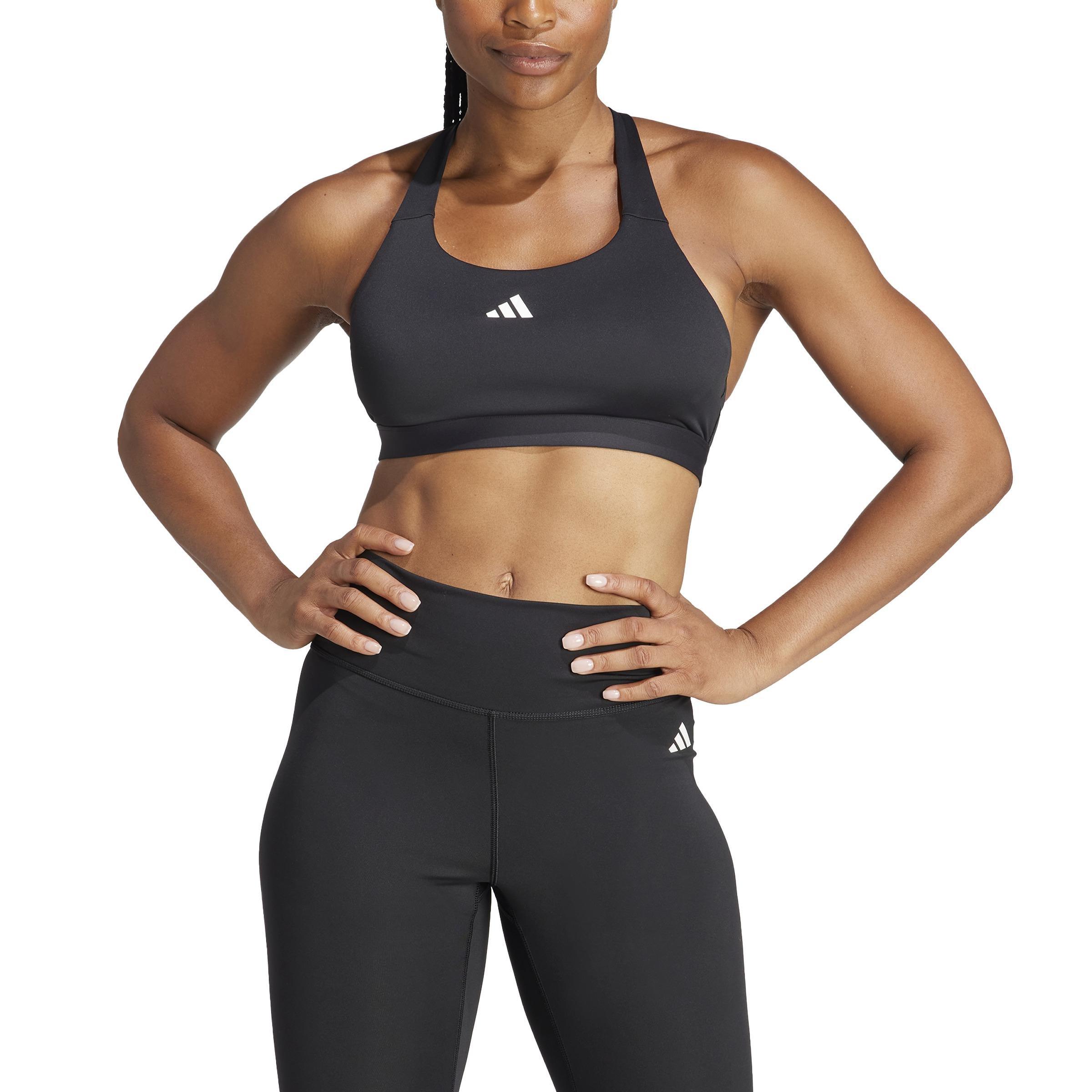 adidas - Women Tlrdreact Training High-Support Bra, Black