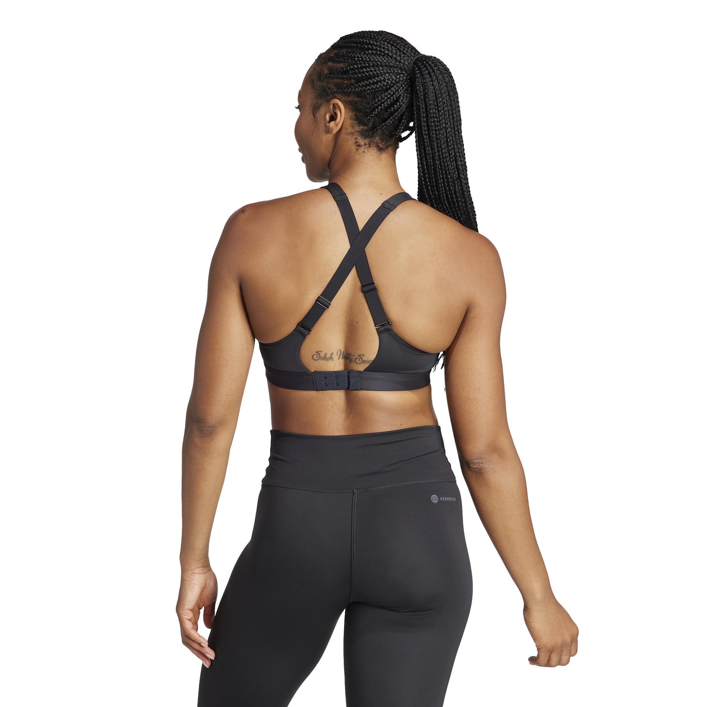 Tlrdreact Training High-Support Bra, Black, , large image number 6
