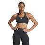 Women Tlrdreact Training High-Support Bra, Black, A701_ONE, thumbnail image number 8