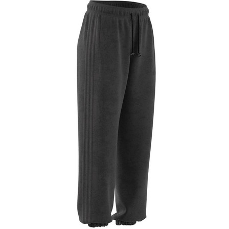 Women All Szn French Terry 3-Stripes Garment Wash Joggers, Black, A701_ONE, large image number 7