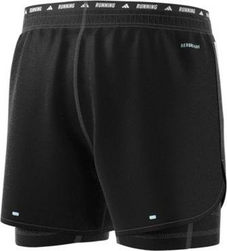 Men Own The Run 3-Stripes 2-In-1 Shorts, Black, A701_ONE, large image number 3