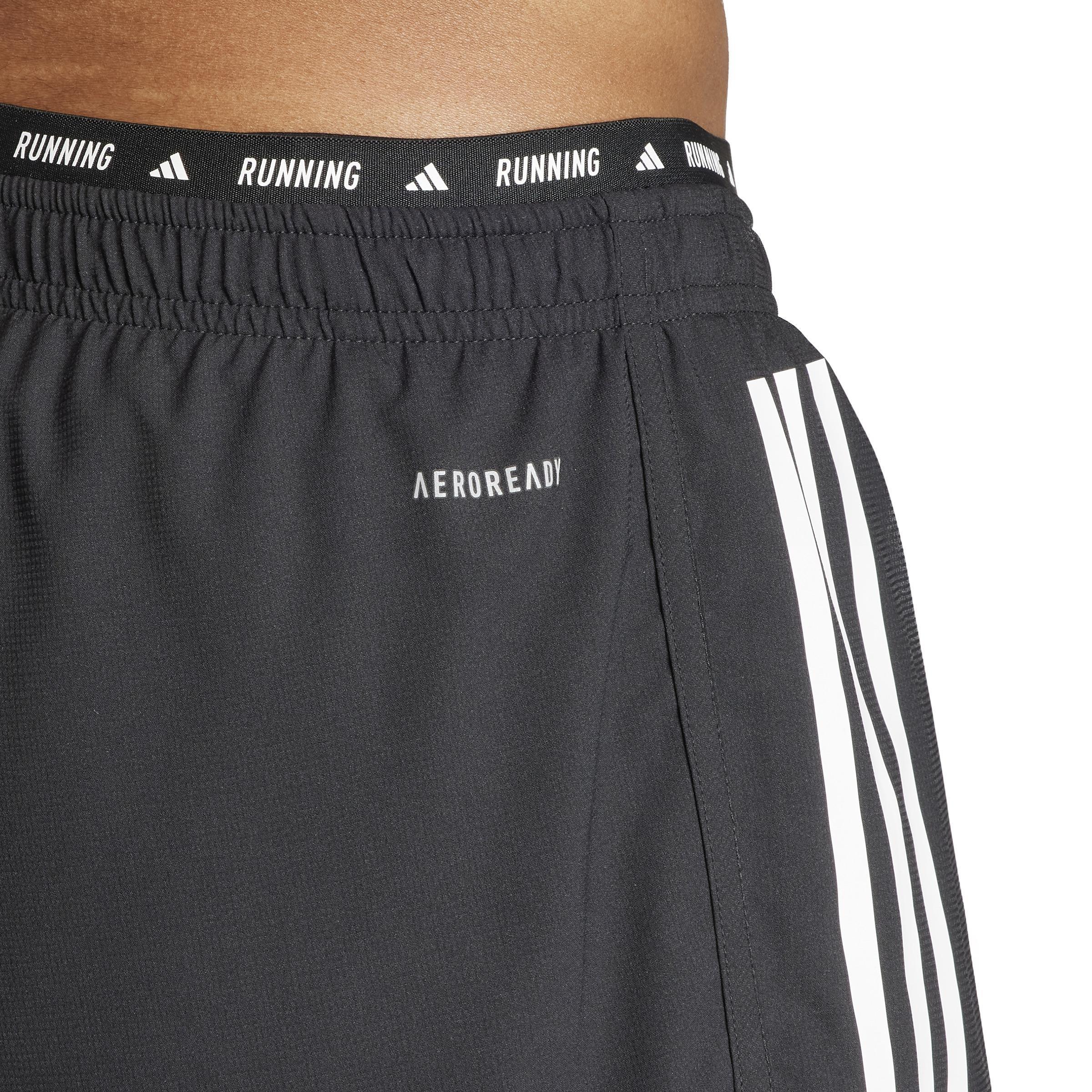 Men Own The Run 3-Stripes 2-In-1 Shorts, Black, A701_ONE, large image number 3