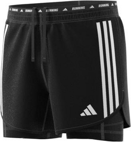 Men Own The Run 3-Stripes 2-In-1 Shorts, Black, A701_ONE, large image number 4
