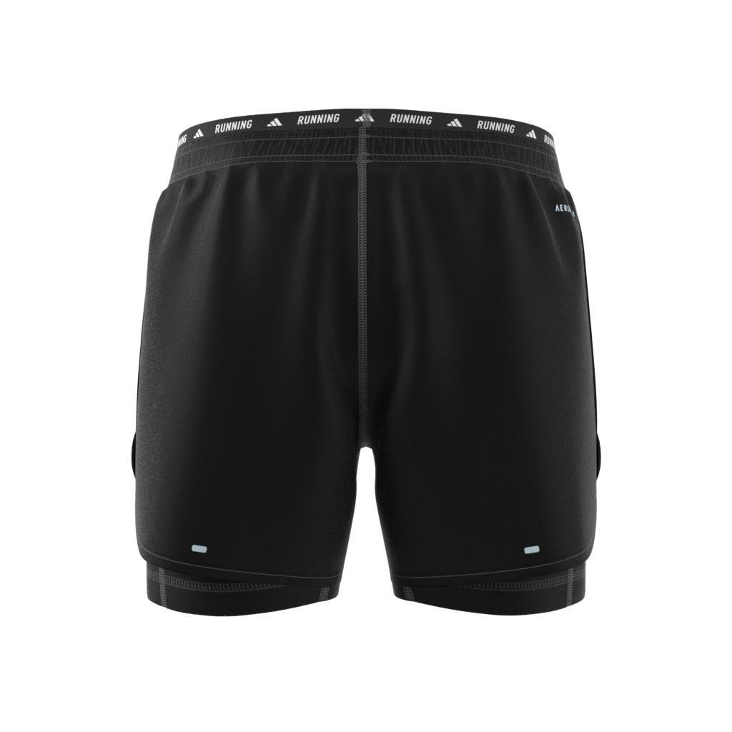 Men Own The Run 3-Stripes 2-In-1 Shorts, Black, A701_ONE, large image number 11