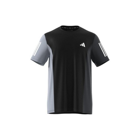 Men Own The Run Colourblock T-Shirt, Black, A701_ONE, large image number 9