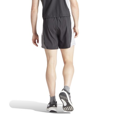Men Own The Run Colorblock Shorts, Black, A701_ONE, large image number 4