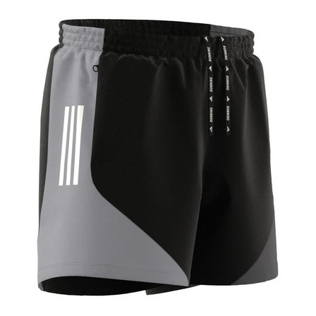 Men Own The Run Colorblock Shorts, Black, A701_ONE, large image number 9