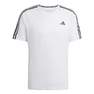 Men Own The Run 3-Stripes T-Shirt, White, A701_ONE, thumbnail image number 1