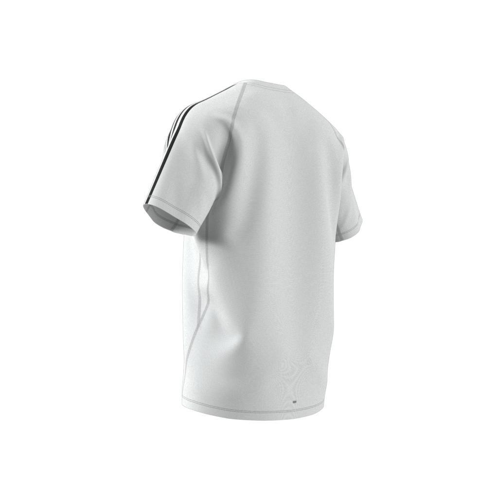 Own the Run 3-Stripes T-Shirt, White, , large image number 7
