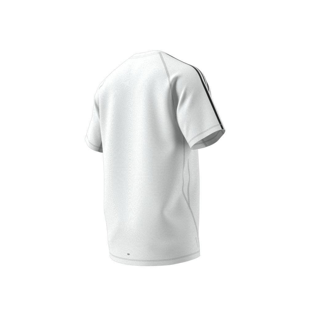 Own the Run 3-Stripes T-Shirt, White, , large image number 11